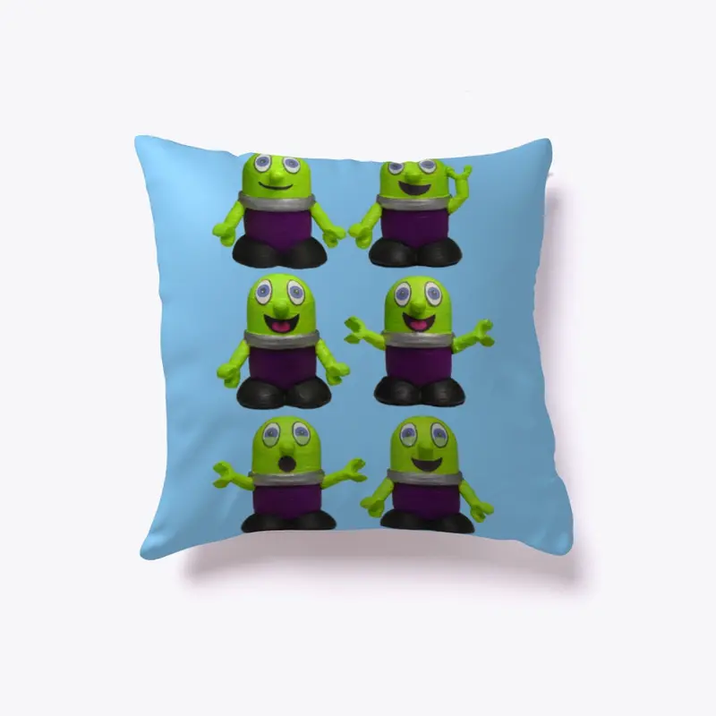 Indoor Pillow with 6 Funlings