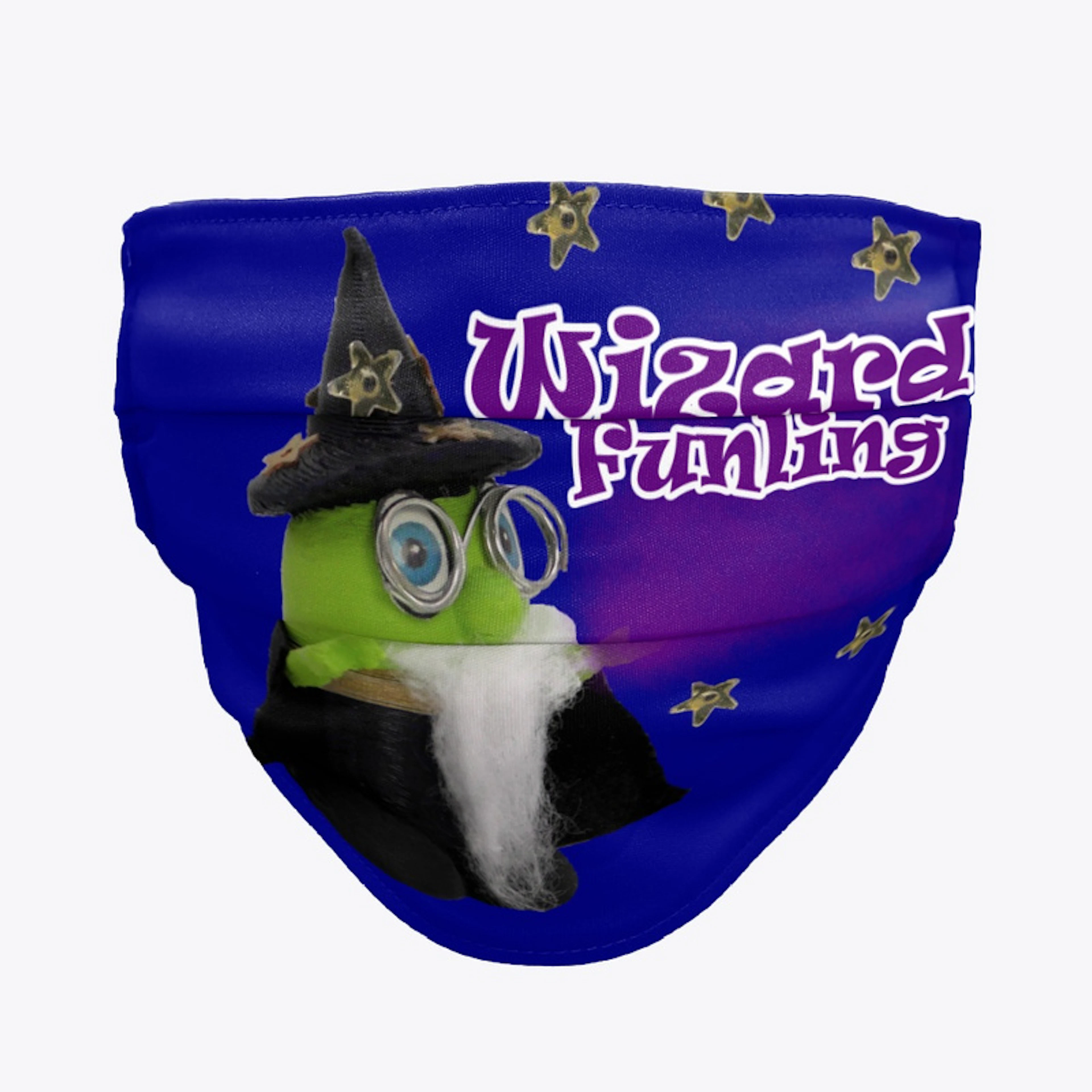 Face Covering with Wizard Funling