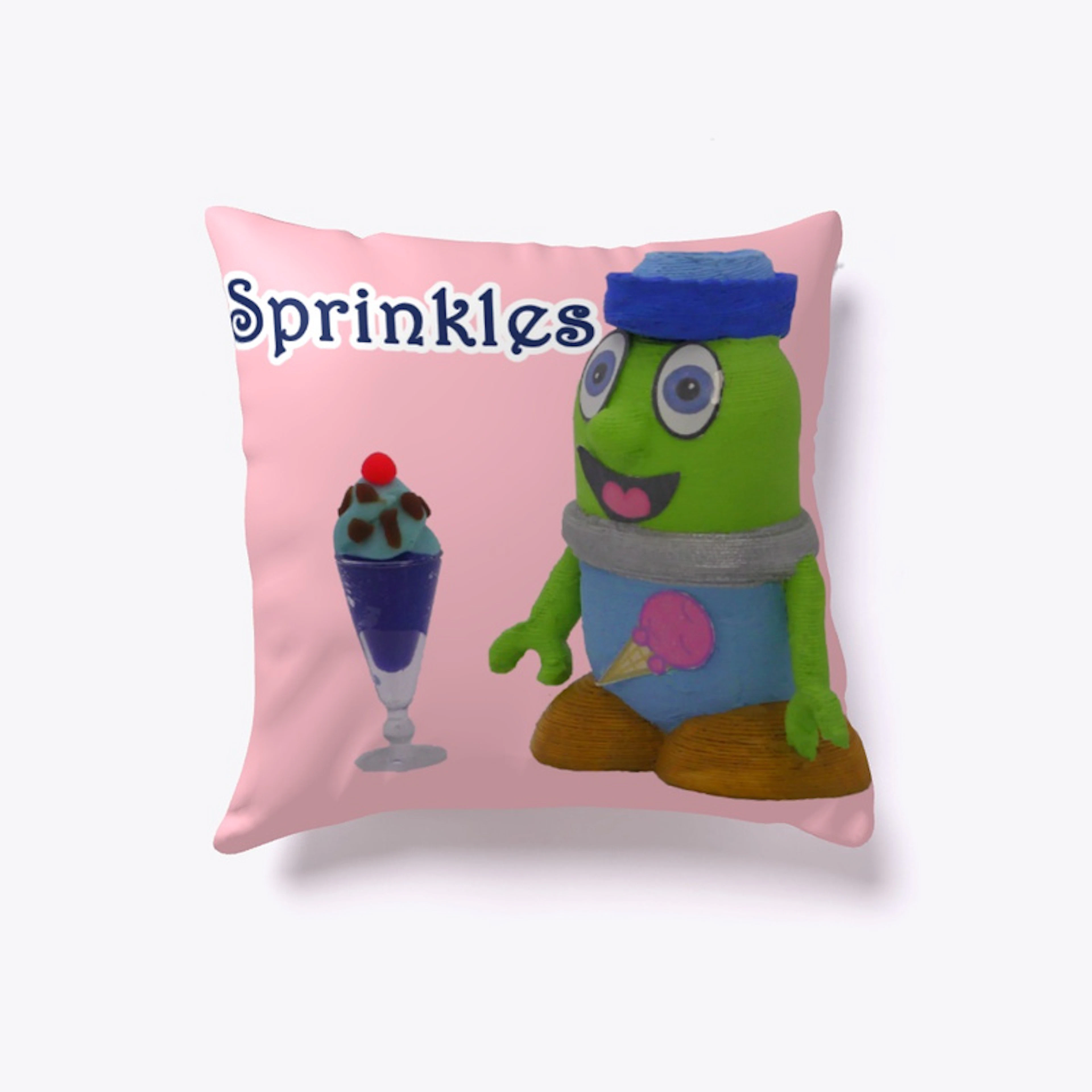 Indoor Pillow with Sprinkles