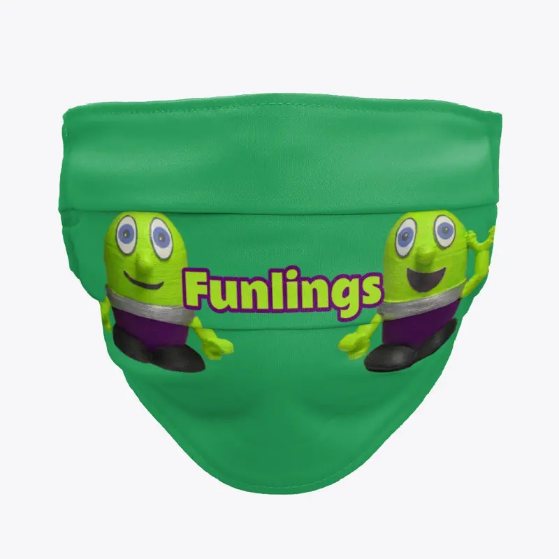 Facemask with 2 Funlings