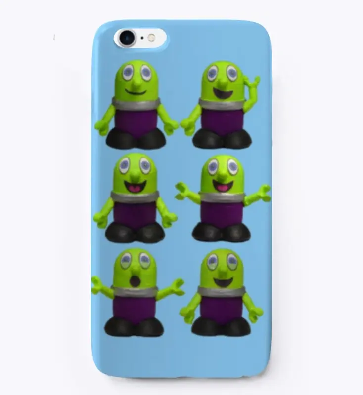 iPhone Case with 6 Funlings