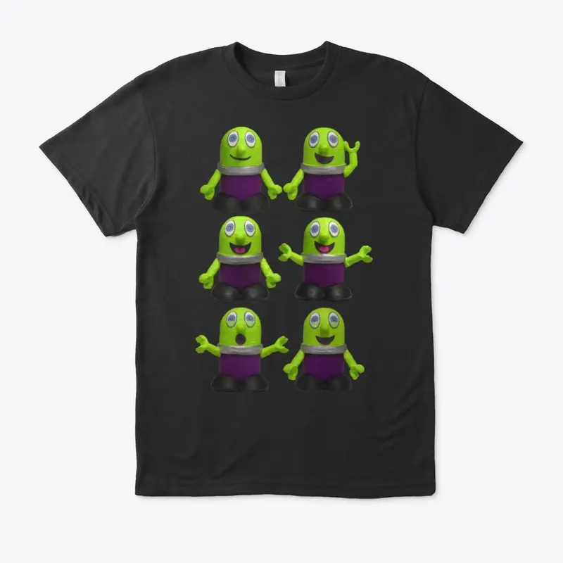 🌲 Eco-Friendly T-Shirt with 6 Funlings