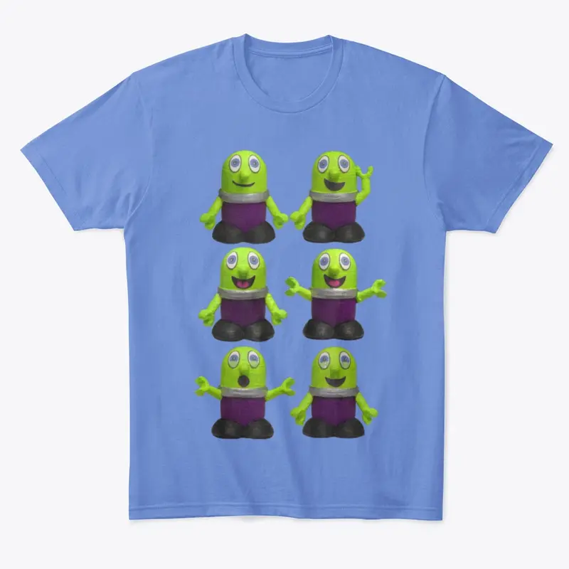 Comfort T-Shirt with 6 Funlings