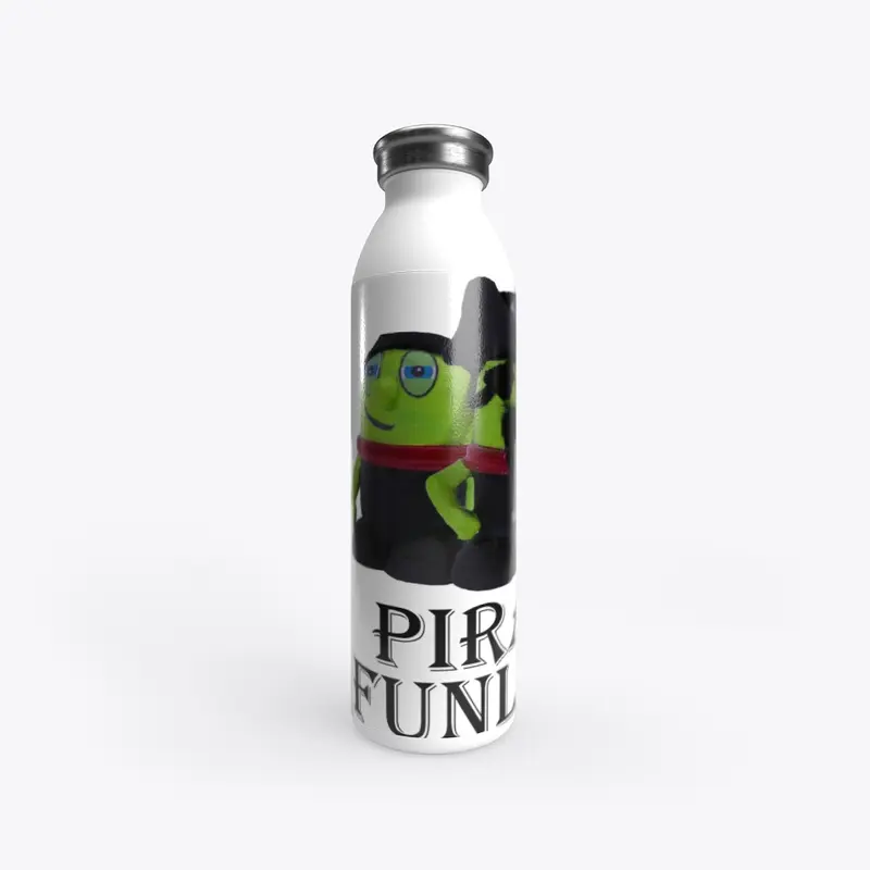 Water Bottle with Pirate Funlings