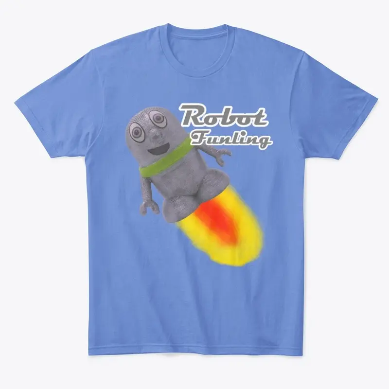 Comfort T-Shirt with Robot Funling