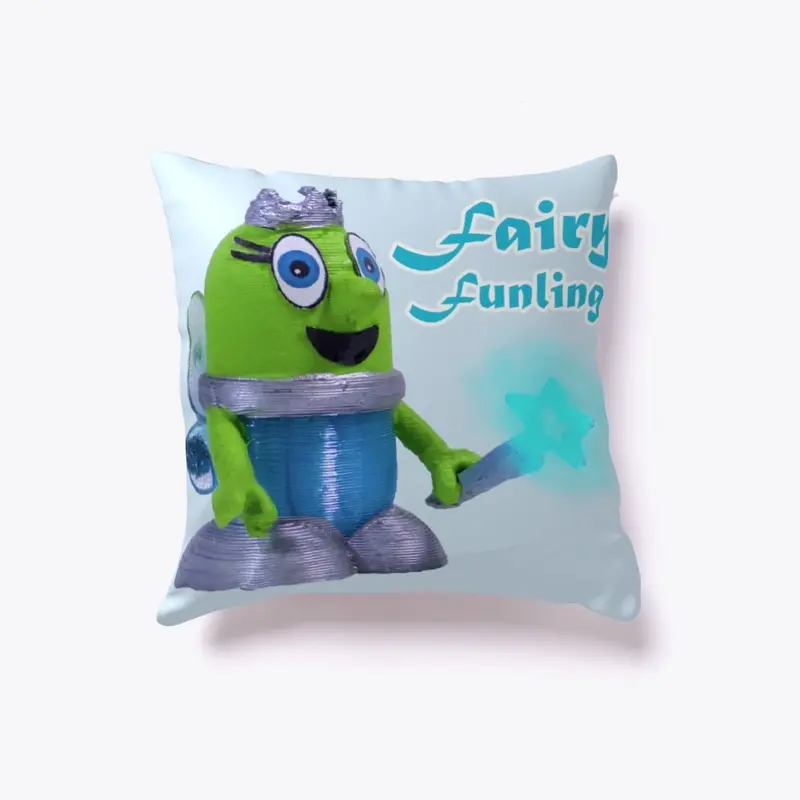 Indoor Pillow with Fairy Funling