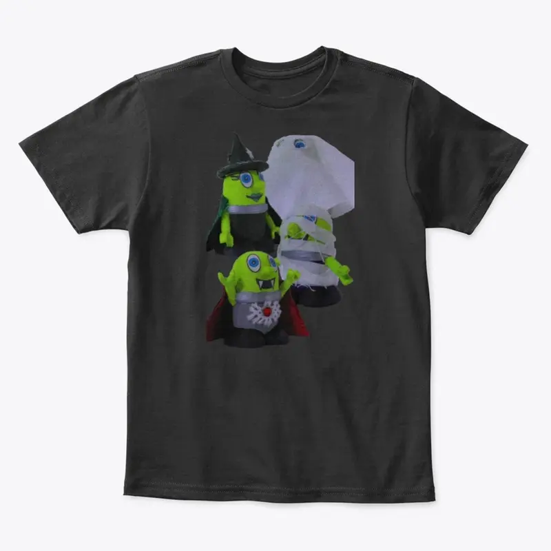 Kids T-Shirt with 4 Spooky Funlings