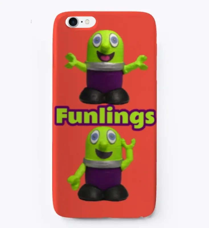 iPhone Case with 2 Funlings