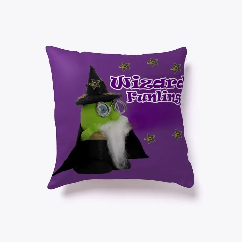 Indoor Pillow with Wizard Funling