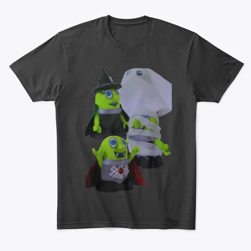 Comfort T-Shirt with 4 Spooky Funlings