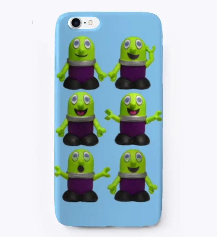 iPhone Case with 6 Funlings