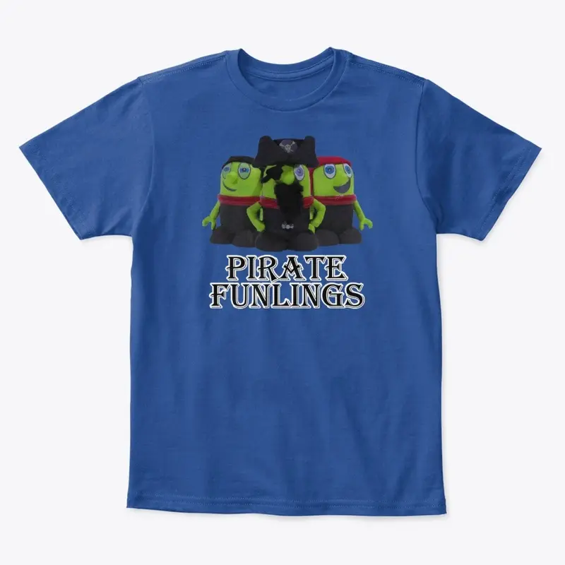 Kids T-Shirt with Pirate Funlings