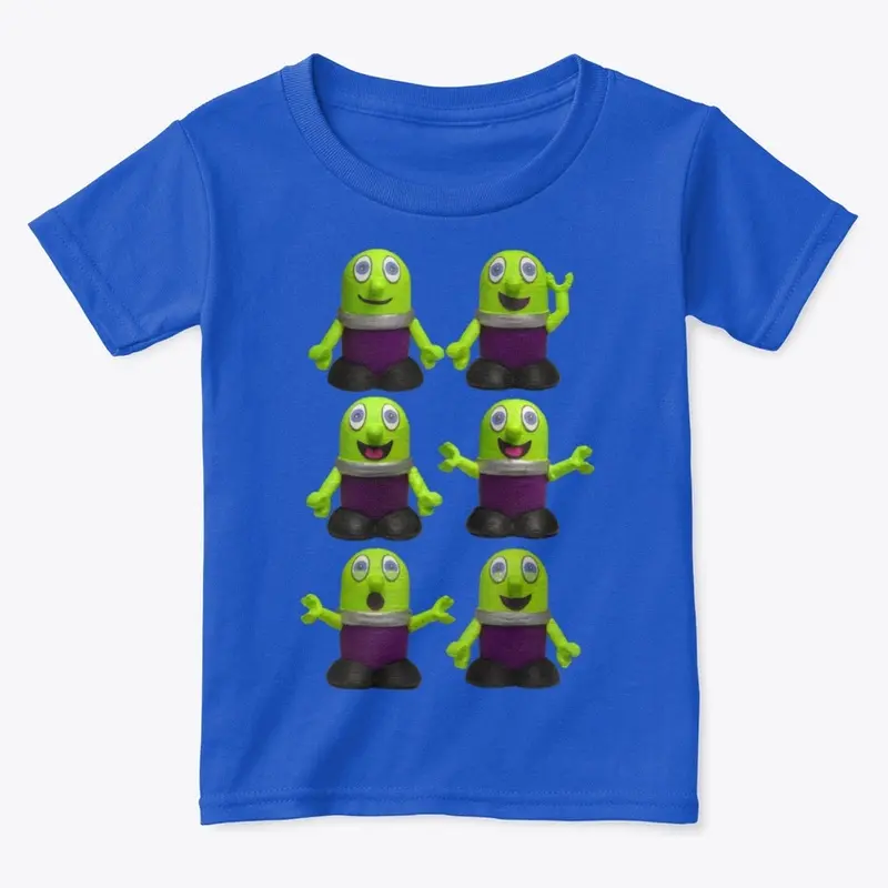 Toddler T-Shirt with 6 Funlings